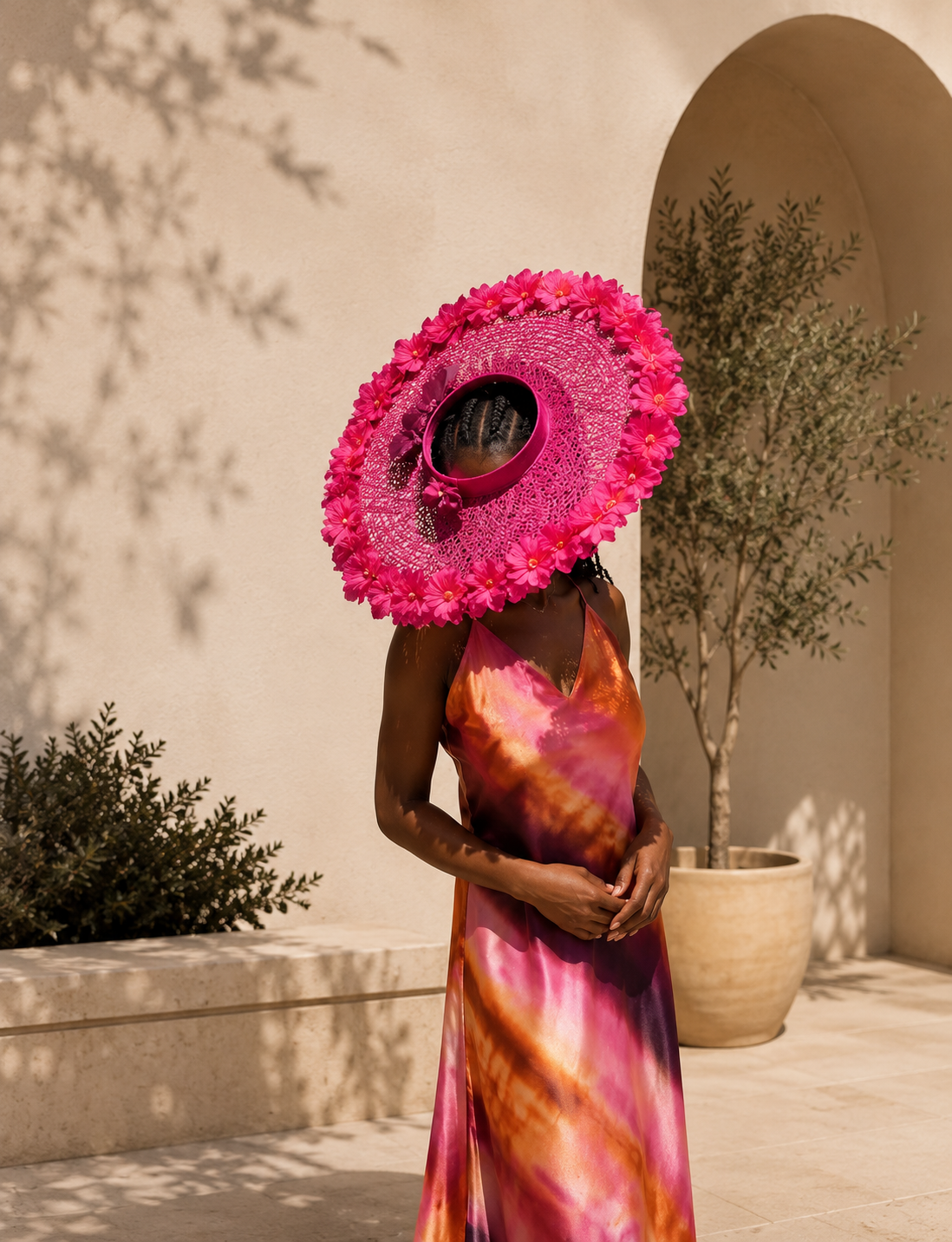 Tshwari Petal Halo – Fuchsia