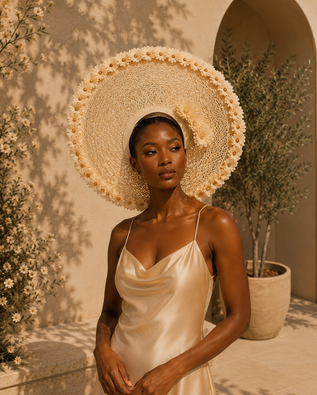 Tshwari Petal Halo – Champagne
