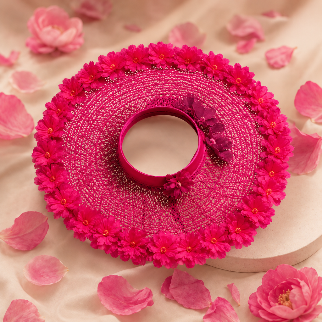Tshwari Petal Halo – Fuchsia